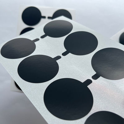 ماء مخصص العبث ختم ملصقات لاصق الطباعة دائرة تسمية الفينيل الخاص