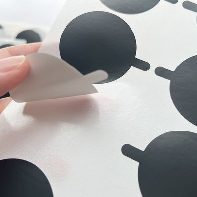 ماء مخصص العبث ختم ملصقات لاصق الطباعة دائرة تسمية الفينيل الخاص