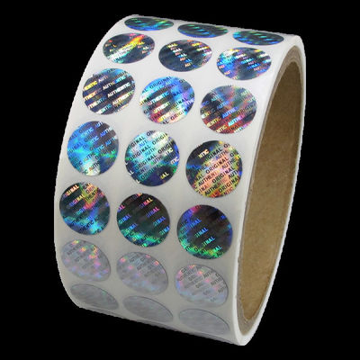2 * 3 سم 2D 3D تتحرك صريف ملصقات الهولوغرام الأمن