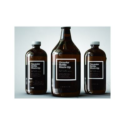 PET 10ml 20ml 30ml العلامات التحذيرية للأدوية زجاجة صيدلية