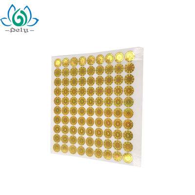 Pely Round Tamper Seal Stickers ملصقات الهولوغرام ثلاثية الأبعاد المخصصة
