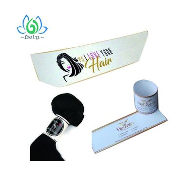 تسمية ختم أمان تمديد الشعر المخصص ، تسميات حزمة الشعر